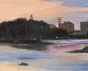 Sunrise on the North Platte River